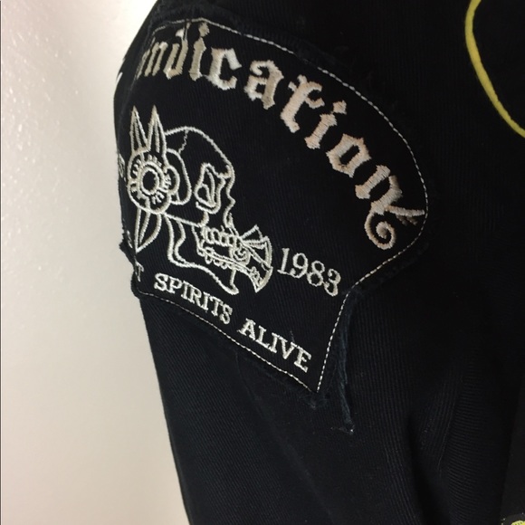 Raw Blue Denim Men’s Jacket Size M - Picture 7 of 8